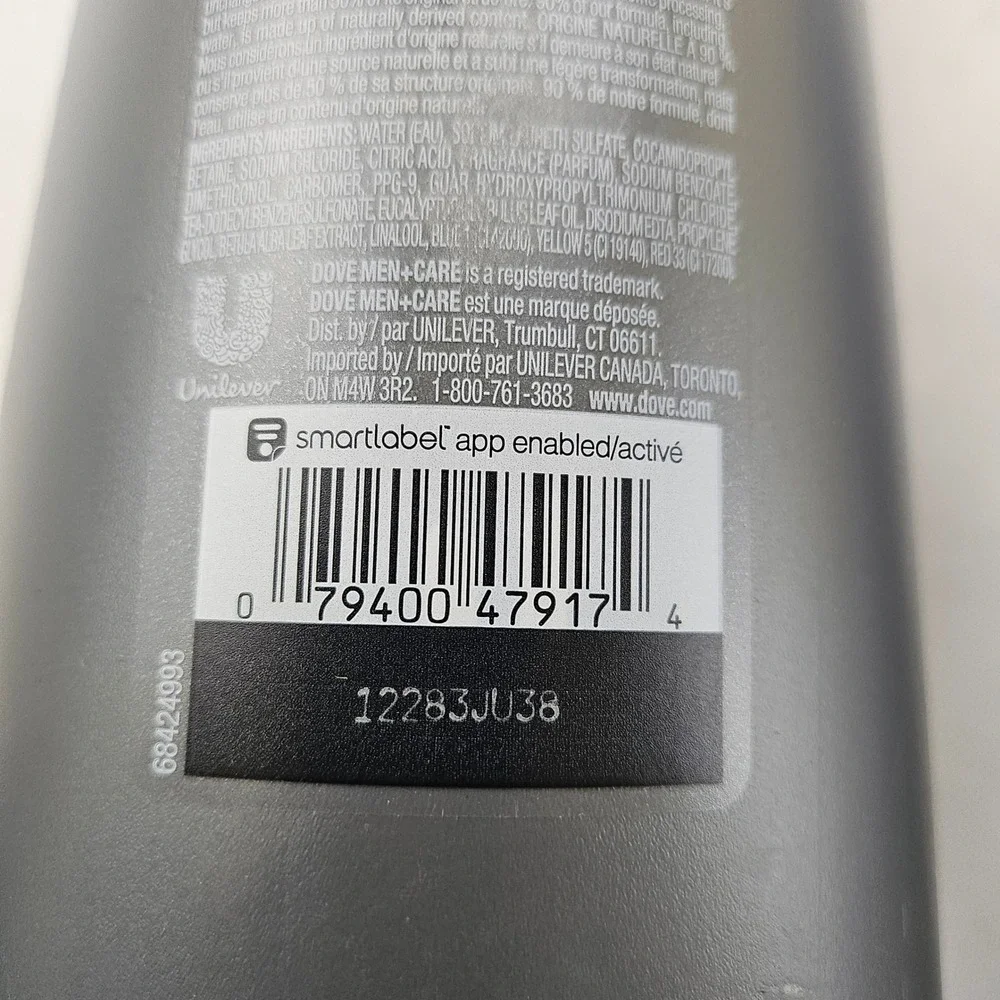 Dove Men+Care 2-in-1 Shampoo Conditioner‎ Eucalyptus Birch 20.4oz 2 Pack